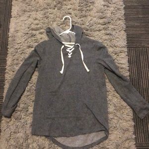 Grey hoodie